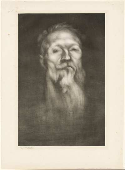 Portret Auguste Rodin autorstwa Eugène Carrière