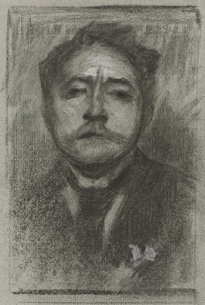Portret Jeana Ajalberta, ok. 1930 r. 1893. autorstwa Eugène Carrière