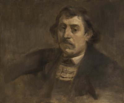 Portret Paula Gauguina, 1891 autorstwa Eugène Carrière