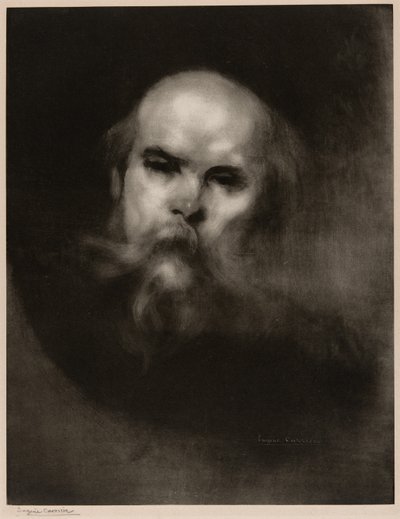 Portret Paula Verlaine autorstwa Eugène Carrière