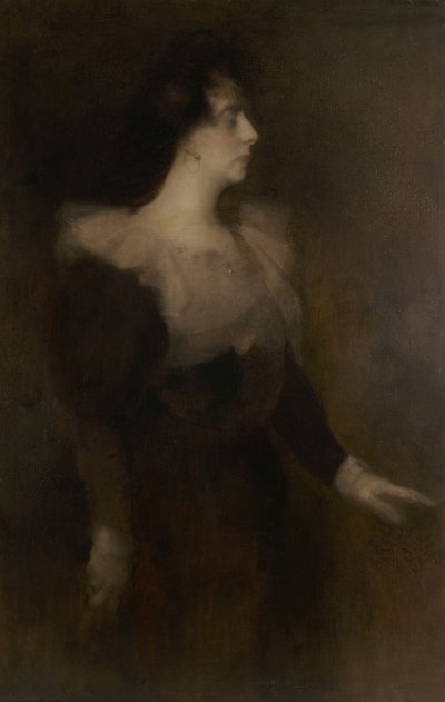 Portret Pauliny Menard-Doriana 1870-1941, ok. 201 1890. autorstwa Eugène Carrière