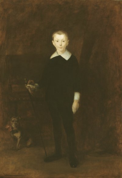 Portret chłopca autorstwa Eugène Carrière