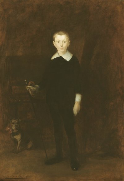 Portret chłopca, 1886. autorstwa Eugène Carrière