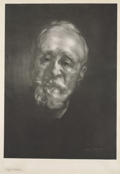 Puvis de Chavannes, 1897. autorstwa Eugène Carrière