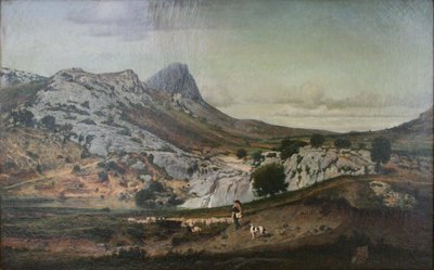 Garnizony Pic Saint-Loup autorstwa Eugene Castelnau