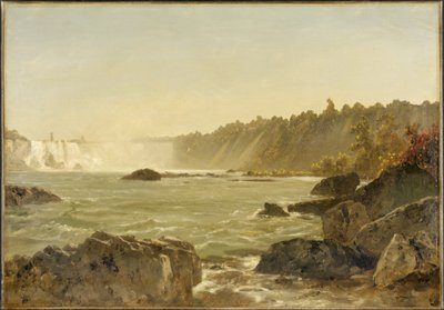 Widok na wodospad Niagara autorstwa Eugène Colliau