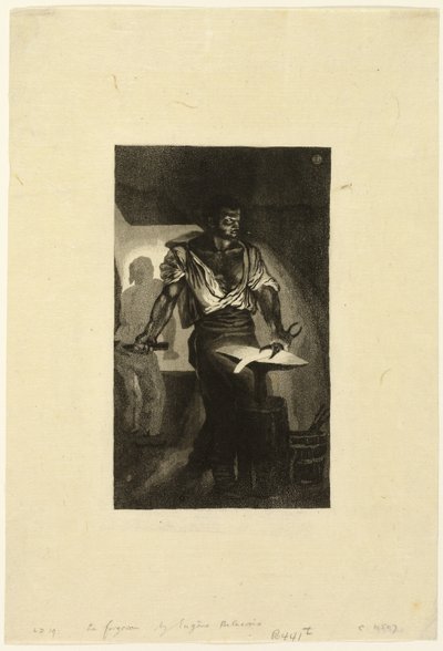 Kowal autorstwa Eugène Delacroix