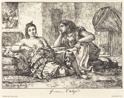 Kobiety z Algieru, 1833. autorstwa Eugène Delacroix