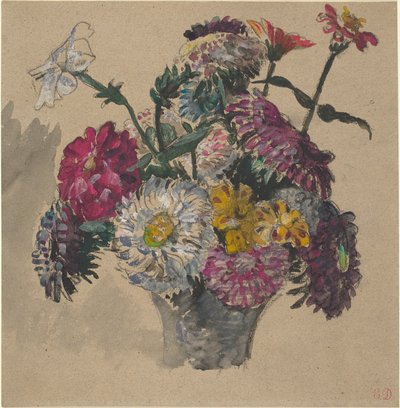 Kwiaty autorstwa Eugène Delacroix