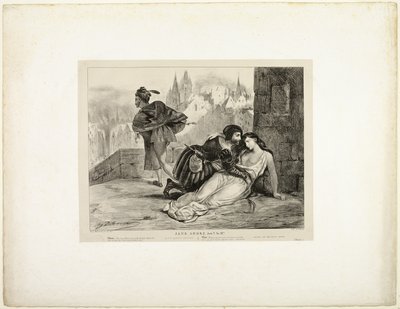 Jane Shore autorstwa Eugène Delacroix