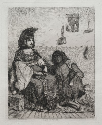 Żydówka z Algieru autorstwa Eugène Delacroix