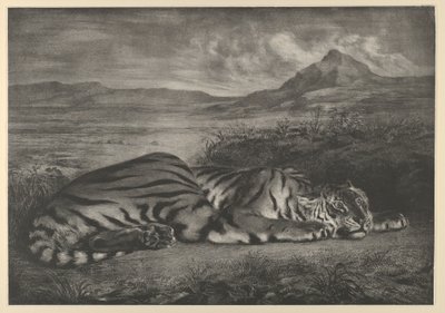 Tygrys królewski, 1829., 1829. autorstwa Eugène Delacroix