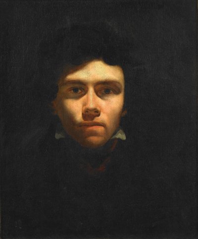 Autoportret, ok. 1816 r. autorstwa Eugène Delacroix