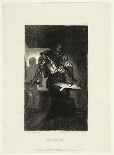 Kowal autorstwa Eugène Delacroix