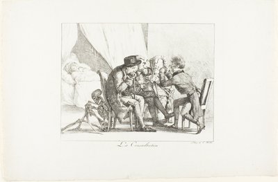 Konsultacja autorstwa Eugène Delacroix