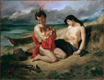 Natchez autorstwa Eugène Delacroix