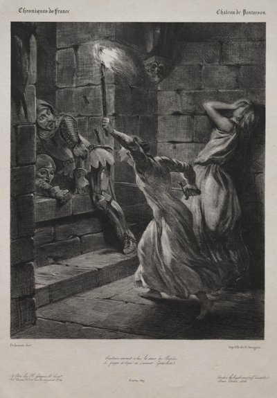 Siostra Duguesclin autorstwa Eugène Delacroix