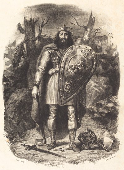 Wercyngetoryks autorstwa Eugène Delacroix