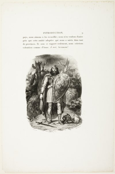 Vercingétorix autorstwa Eugène Delacroix