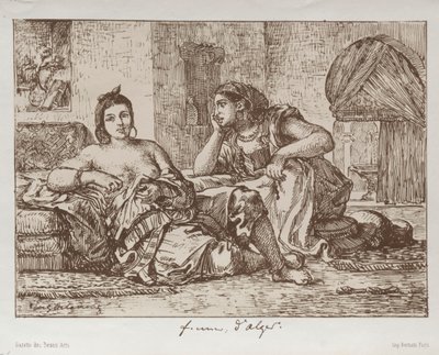 Kobiety z Algieru autorstwa Eugène Delacroix