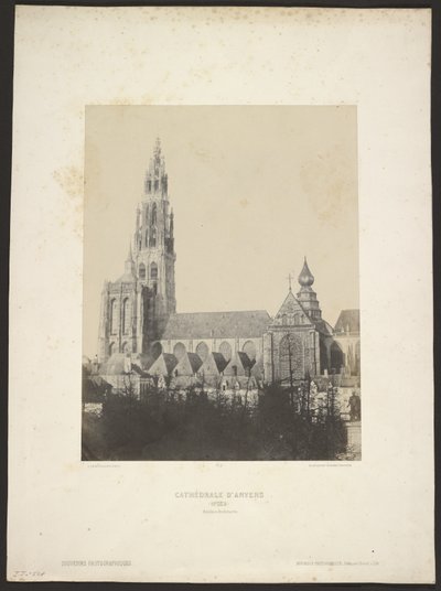 Katedra w Antwerpii autorstwa Eugène Desplanques