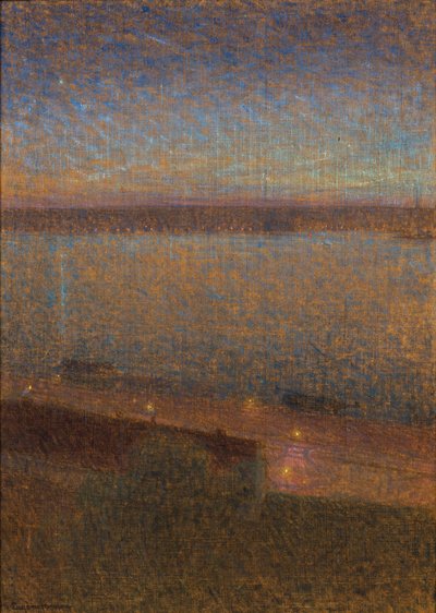 Noc majowa 1895. autorstwa Eugène Jansson