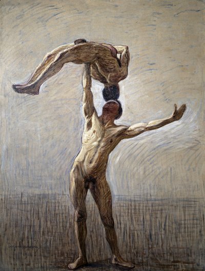 Sportowcy, 1912 autorstwa Eugène Jansson
