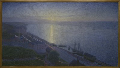 Zachód słońca, 1895 autorstwa Eugène Jansson