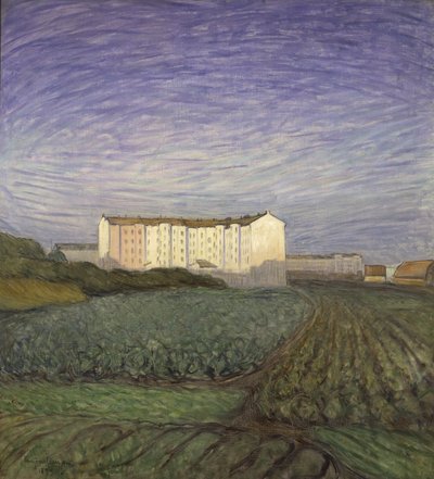 Przedmieścia miasta, 1899 autorstwa Eugène Jansson