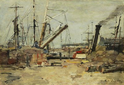 Trawlery autorstwa Eugene Louis Boudin