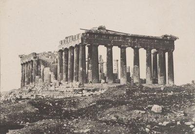 Partenon, 1852 r. autorstwa Eugène Piot