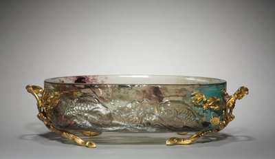 Centralny element, prawdopodobnie wykonany przez Firm of Appert Frères, sprzedawany przez Firm of Escalier de Cristal, c.1880 autorstwa Eugène Rousseau