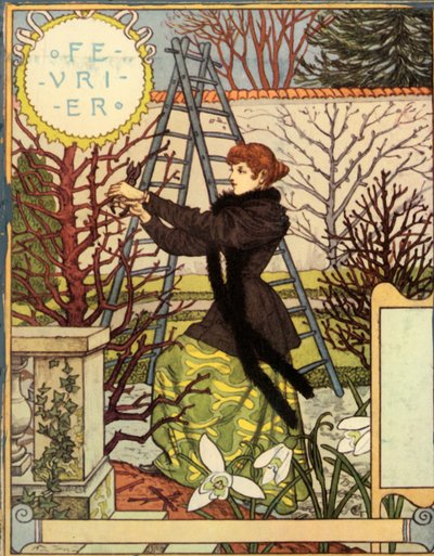 Luty 1896. autorstwa Eugene Grasset