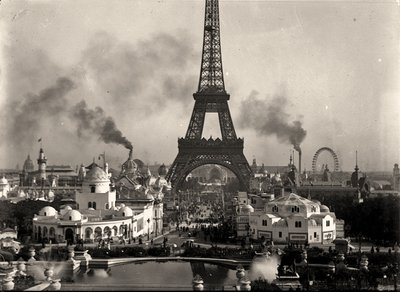 Widok na wystawę Universelle, Paryż. 1900 autorstwa Eugène Trutat
