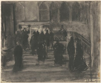 Most, Wenecja autorstwa Eugène Vail