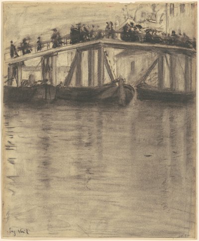 Most wenecki autorstwa Eugène Vail