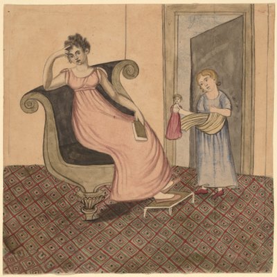 Matka i dziecko autorstwa Eunice Pinney
