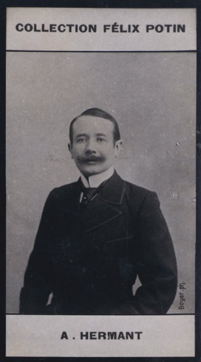 Abel Hermant (1862) (zdjęcie czarno-białe) autorstwa European Photographer