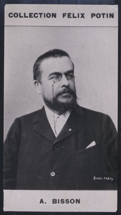 Alexandre Bisson (1848) (zdjęcie czarno-białe) autorstwa European Photographer
