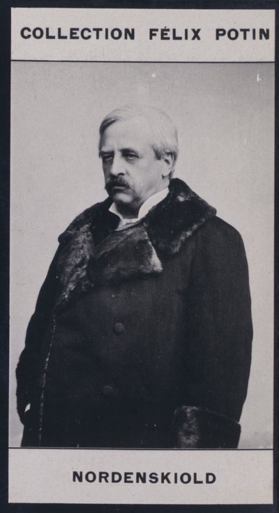Baron Eric de Nordenskjold (1832-1901) (zdjęcie czarno-białe) autorstwa European Photographer