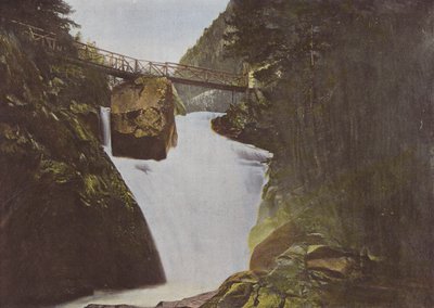 Cauterets, Wodospad Cerizey autorstwa European Photographer
