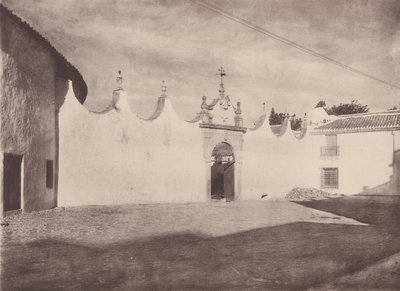 Wejście do budynków gospodarczych Plaza de Toros, Ronda (zdjęcie czarno-białe) autorstwa European Photographer