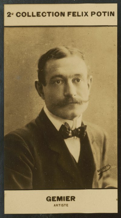 Firmin Gemier, artysta autorstwa European Photographer