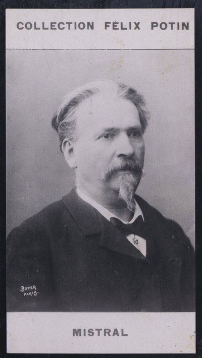Frederic Mistral (1830) (zdjęcie czarno-białe) autorstwa European Photographer