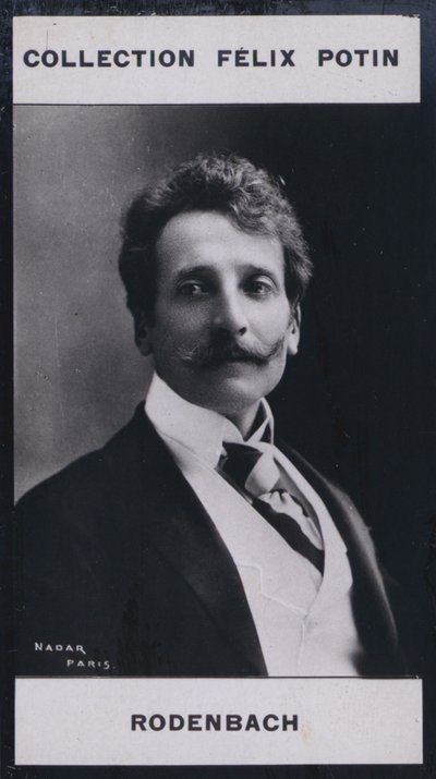 Georges Rodenbach (1855-1899) (zdjęcie czarno-białe) autorstwa European Photographer