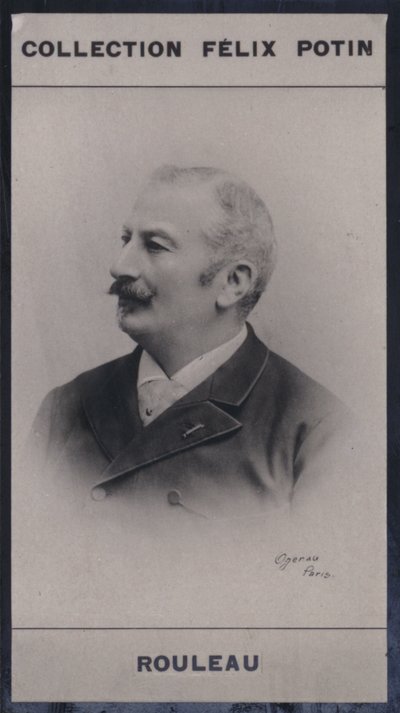 Georges Rouleau (1848) (zdjęcie czarno-białe) autorstwa European Photographer