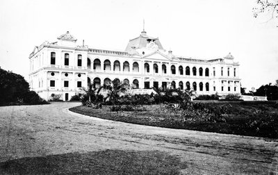 Dom rządowy, Sajgon, c.1870s autorstwa European Photographer