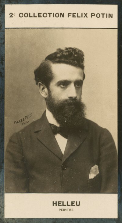Helleu, Malarz (zdjęcie czarno-białe) autorstwa European Photographer
