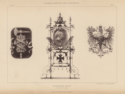 Żelazo: kute żelazo (zdjęcie czarno-białe) autorstwa European Photographer