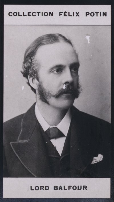 James-Arthur Balfour (1848) (zdjęcie czarno-białe) autorstwa European Photographer
